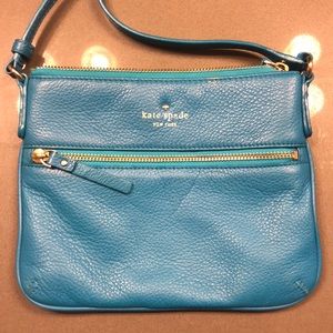 Blue Kate Spade crossbody.